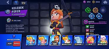 Digər oyun və konsollar: Brawl stars hesabı.Kostyum çoxdur — 25