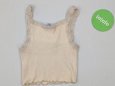 bezowe: PULL&BEAR, Top damski, rozmiar S — 4