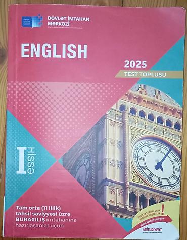Тесты: Məhsul: “English – 2025 Test Toplusu (I hissə)” Toplu təzə — 1