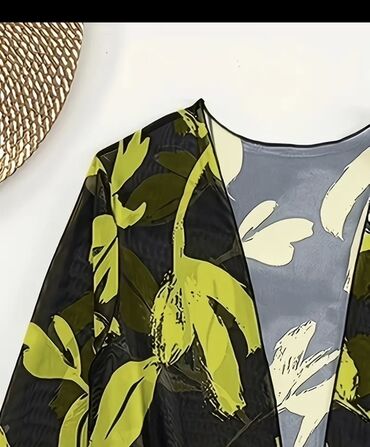 купить купальник в баку: 3 hissəli plaж dəsti – tropik naxışlı - Tərkib: 3 parça – bikini