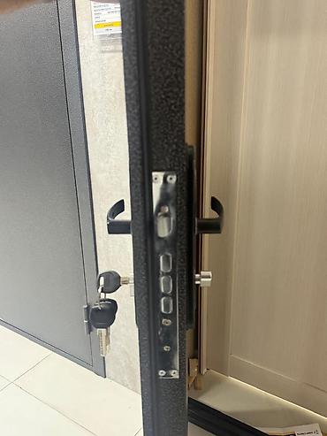 Двери для домов и квартир: Двери для домов и квартир, Металлическая, Одностворчатая, цвет - Черный — 7