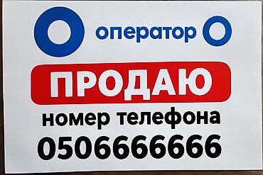 Уникальный красивый номер мобильного телефона: 050 666 66 66