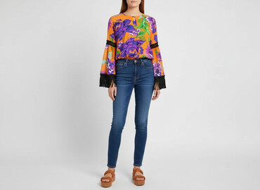 kimono bluzki: Asos, Tunika damska, rozmiar M