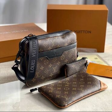 Поясные сумки, бананки: Поясная сумка, бананка, Louis Vuitton, Новый, Материал: Экокожа, Унисекс
