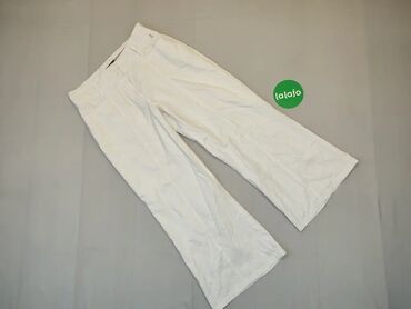 Spodnie M (EU 38), stan - Dobry, wzór - Jednolity kolor, kolor - Biały