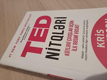 Kitablar və jurnallar: 📚 TED Nitqləri — 5 AZN ✨ Yeni kimi, çox səliqəli vəziyyətdədir. 📖 — 2