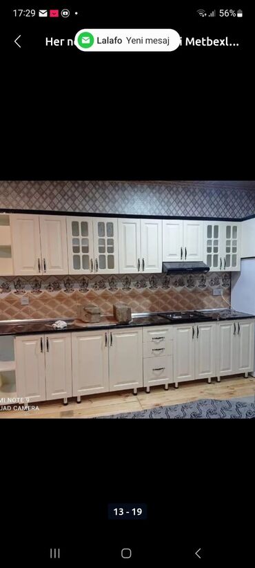 Sifarişlə mətbəx mebeli: Sifarişlə mətbəx dəsti, MDF — 12