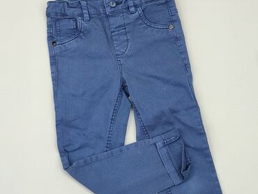 reserved spodnie z imitacji skóry: Spodnie jeansowe, Reserved, 5-6 lat, 116, stan - Bardzo dobry