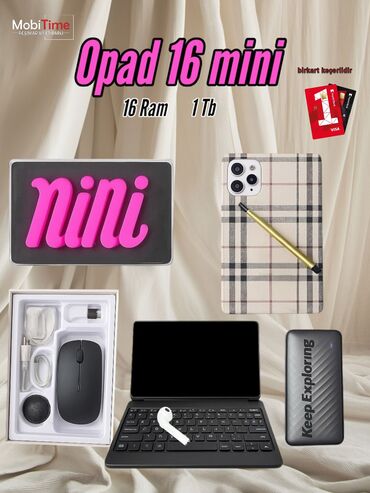 simsiz wifi: Yeni iPad 16 mini Android 14 8.0 inç ekran ölçüsü 16 ram 1 TB
