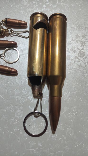 Брелоки: Брелок патрон АК-47 Брелок патрон пистолета Маузер Брелок патрон — 7