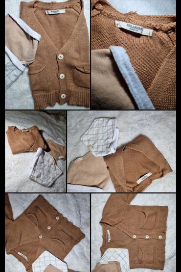 Kompleti: Beba Kids, Komplet: Majica, Duks, Džemper, 62-68 — 3