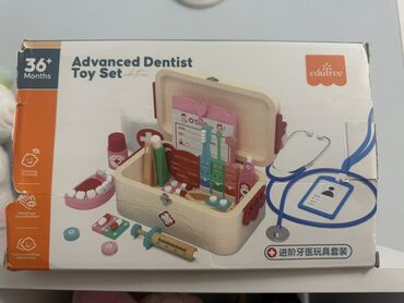 детский набор доктора: Taxta hekim seti Məhsul: Edutree Advanced Dentist Toy Set (36+ ay)