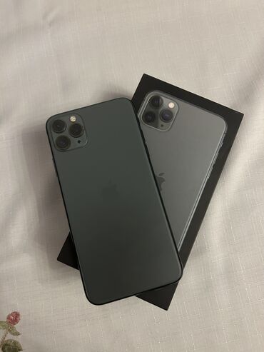 ıphone x ikinci el: IPhone 11 Pro Max, 256 ГБ, Зеленый, Face ID
