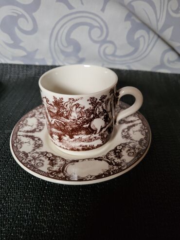 Kuhinjski setovi: Set Colditz 1963g+ Istocna Nemacka. Set nemacki,dezen braon — 3