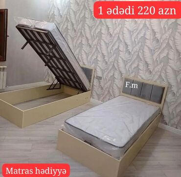 sfaner: Yeni, Təknəfərlik çarpayı, Bazalı, Matras ilə, Siyirməsiz