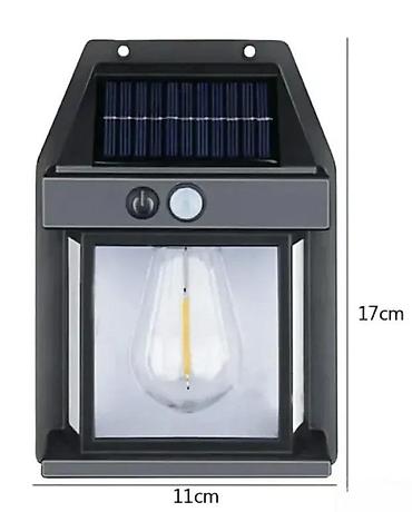 krevet sa ormarom ispod: Solarna lampa mala. Namena za stubove ograde fasade kuće stepenište — 3