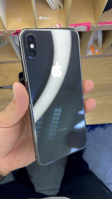 iphone 8 цена в бишкеке цум: IPhone Xs Max, Б/у, 64 ГБ, Защитное стекло, Чехол, 81 %