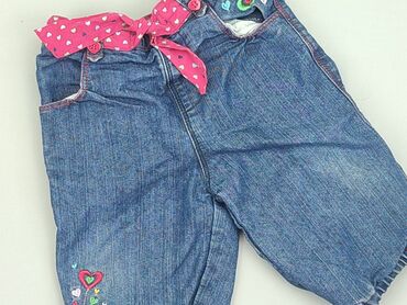 wytrzymałe jeansy: Denim pants, Tu, 6-9 months, condition - Very good