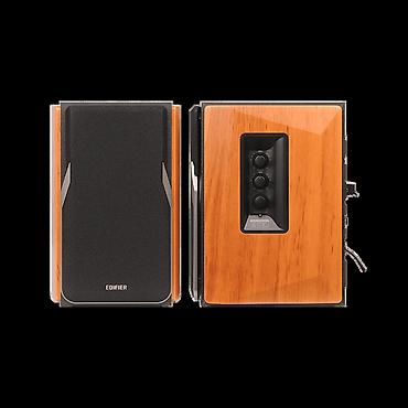 blutuz aux: Edifier R1380DB Professional Bookshelf Speakers Brown • Taxta korpus — 5