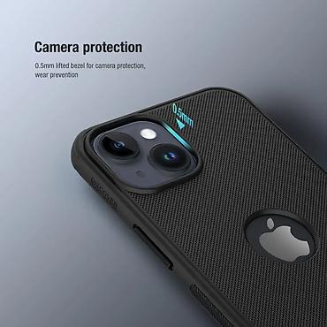 kozmeticka lupa: Maska Nillkin Scrub Pro za iPhone 15 6.1 (sa otvorom za logo) crna. Uz — 6