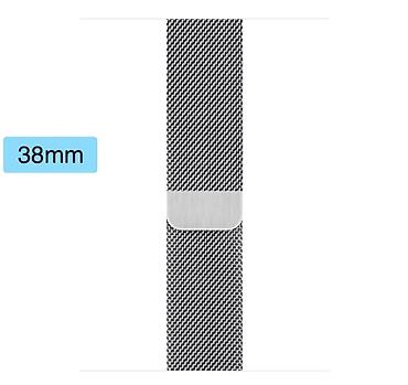 Apple Watch: Продаю оригинальный ремешок для Apple Watch - Milanese loop Silver — 1