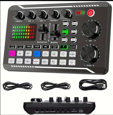 Digər auditexnika: F998 professional canlı səs aparati . Səs dəyişdirici və DJ miks