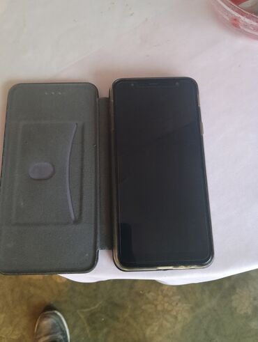 акумулятор в рассрочку: Samsung Galaxy J4 Plus, Жаңы, 32 GB, түсү - Кара, 2 SIM