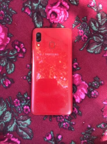 буфер и усилители: Samsung Galaxy A20, түсү - Кызыл