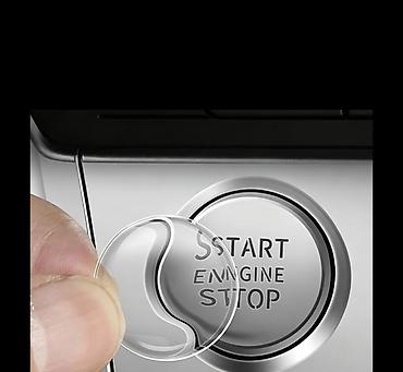 şuşə caynik: Avtomobil “Start/Stop Engine” düyməsi üçün şəffaf qoruyucu plyonka - — 4