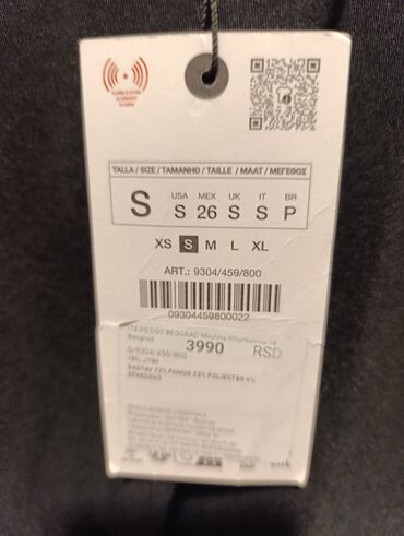 Haljine: Zara S (EU 36), bоја - Crna, Večernji, maturski, Drugi tip rukava — 4