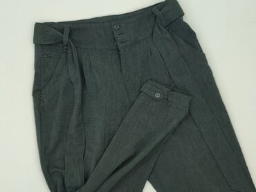 spodnie woskowane zalando: Stradivarius, Material trousers for women, size S (EU 36)