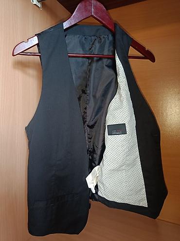 Kişi geyimləri: Jilet, Zara, S, rəng - Qara — 3