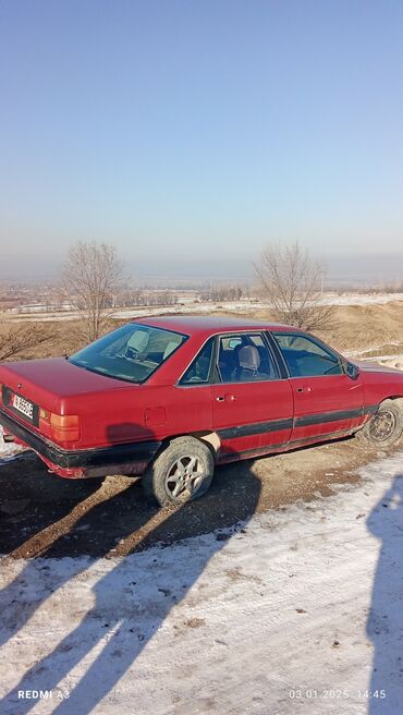 ключ машина: Audi 100: 1986 г., 2.2 л, Механика, Бензин, Седан