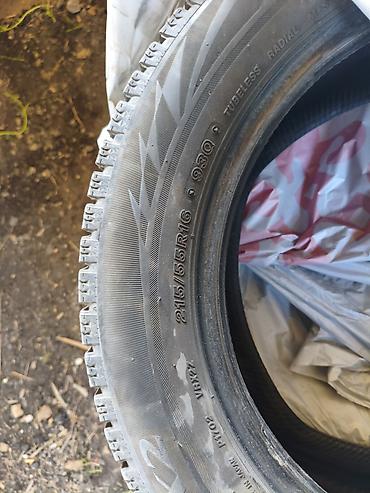 black ice: Шины 215 / 55 / R 16, Зима, Б/у, Комплект, Легковые, Япония, Bridgestone — 3