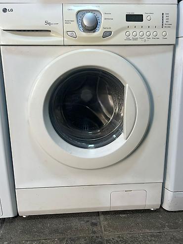 Məişət texnikası: Paltaryuyan maşın LG, 5 kq, İşlənmiş, Avtomat — 1
