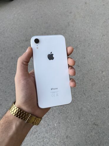 ikinci el iphone xs max: IPhone Xr, 64 ГБ, Белый, Face ID