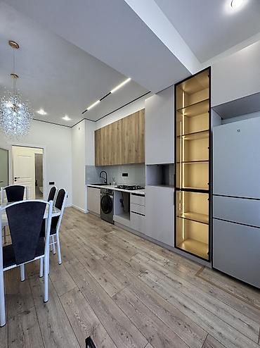 квартира 10: 1 комната, 43 м², Тунгуч мкр Элитка, 10 этаж, Дизайнерский ремонт — 1