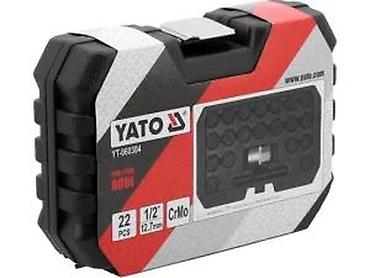 Ostali auto alati: YATO set za skidanje sigurnosnih šrafova točkova – 22 dela (YT-060304) — 2