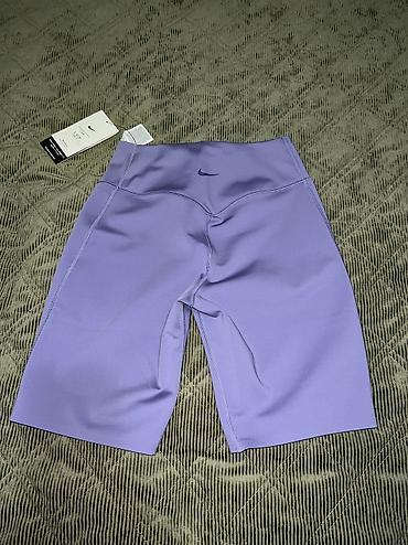 Helanke, biciklistički šortsevi: NIKE Universa Women's High-Waisted 20.5cm Biker Shorts with No Front — 8