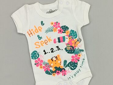 niebieskie legginsy dla dzieci: Body, So cute, Wcześniak, 
stan - Bardzo dobry