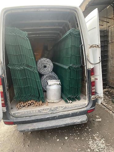 Сварная сетка: Секция забора 3D из сварной металлической сетки Описание: - Секции из — 9