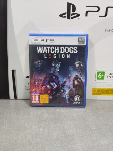 watch 5: Playstation 5 üçün watch dogs legion oyun diski. Tam yeni, original