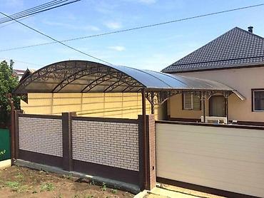 Навесы: Навес, Арочный, Металл, Поликарбонат — 7