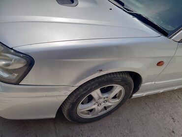 субару срочно: Крыло Переднее левое Subaru, 2002 г., Б/у, Оригинал