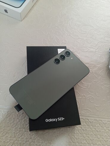 samsung galaxy tab s6 lite qiymeti: Samsung Galaxy S23 Plus, 256 GB, rəng - Yaşıl, Barmaq izi