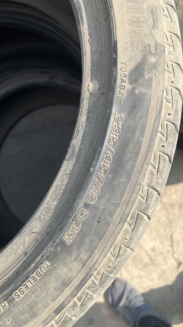 диски и шины одиссей: Шиналар 235 / 45 / R 18, Жай, Колдонулган, Жеңил унаалар, Bridgestone