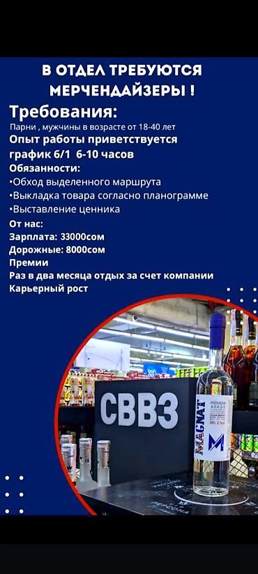 Требуется Мерчендайзер, График: Шестидневка, Полный рабочий день, Карьерный рост