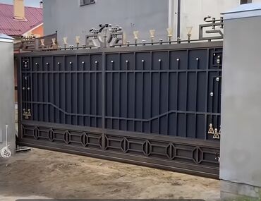 Откатные ворота: Откатные, автоматические ворота на заказ . По учету дизайна и — 27