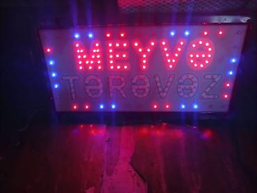 Elektron tərəzilər: Elektron tərəzi və LED işıqlı vitrin lövhəsi dəsti - Elektron — 3