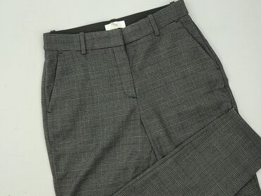 spodnie dresowe dynamic: H&M, Material trousers for women, size S (EU 36)